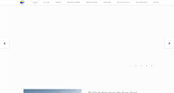 Desktop Screenshot of clubnauticodesanjose.com